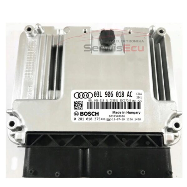 KOMPUTER ECU AUDI A4 2.0 03L906018AC 0281018375