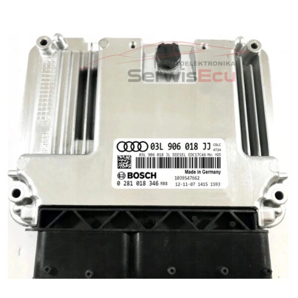 KOMPUTER ECU AUDI 2.0 TDI 03L906018JJ 0281018346