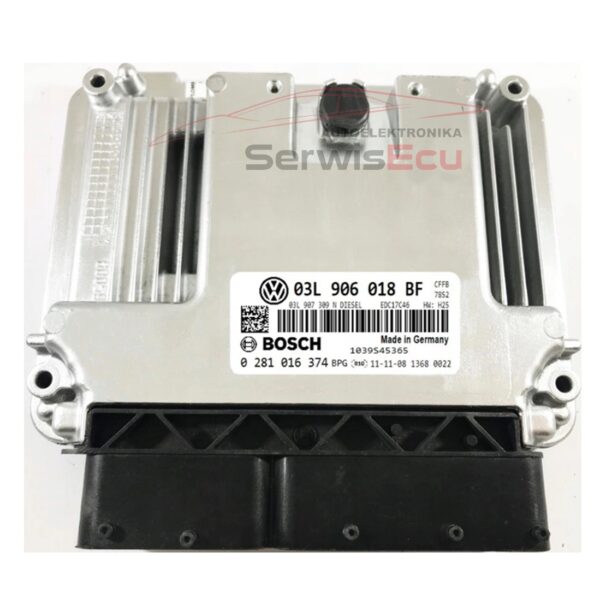 KOMPUTER ECU VW GOLF 2.0 03L906018BF 0281016374