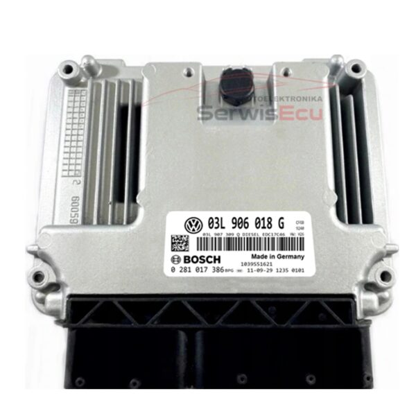 KOMPUTER ECU VW SHARAN 03L906018G 0281017386
