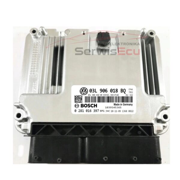 KOMPUTER ECU VW GOLF 03L906018BQ 0281016397