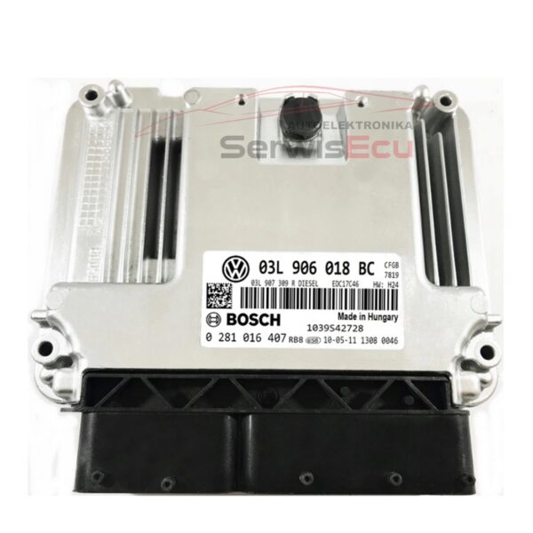 KOMPUTER ECU VW GOLF 2.0 03L906018BC 0281016407