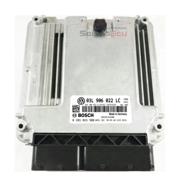 KOMPUTER VW SCIROCCO GOLF 03L906022LC 0281015988 PLUG&PLAY