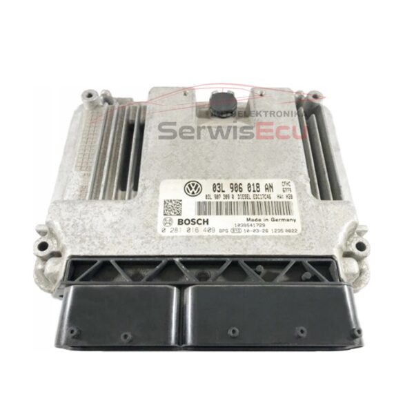 KOMPUTER ECU VW GOLF JETTA 03L906018AN 0281016409