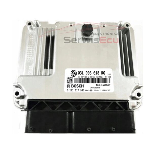 KOMPUTER ECU VW GOLF 03L906018RG 0281017946