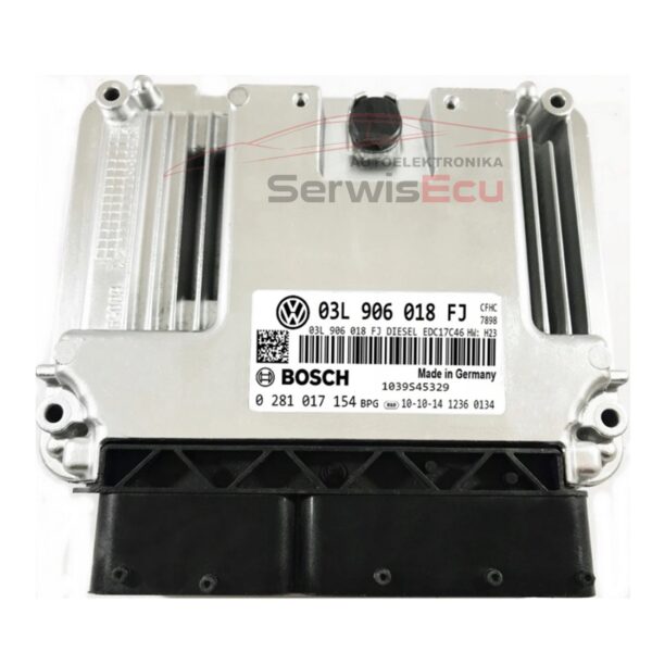 KOMPUTER ECU SEAT 2.0 03L906018FJ 0281017154