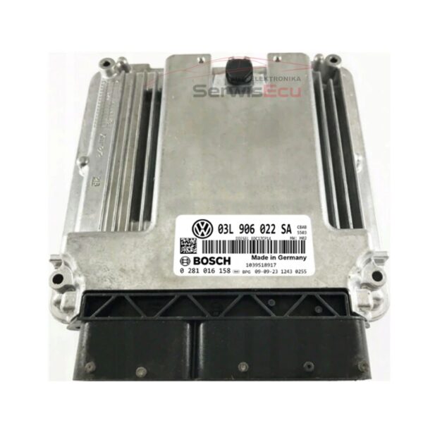 KOMPUTER ECU VW TIGUAN 2.0 03L906022SA 0281016158 PLUG&PLAY