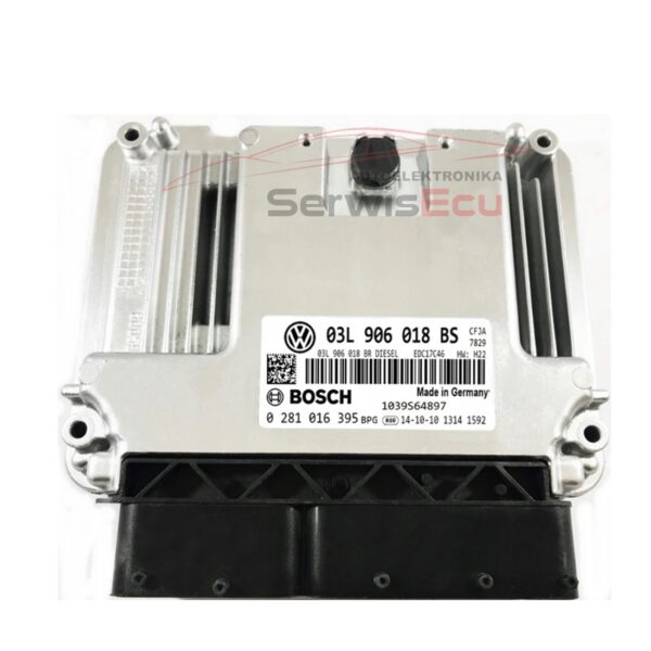 KOMPUTER ECU SKODA 2.0 TDI 03L906018BS 0281016395