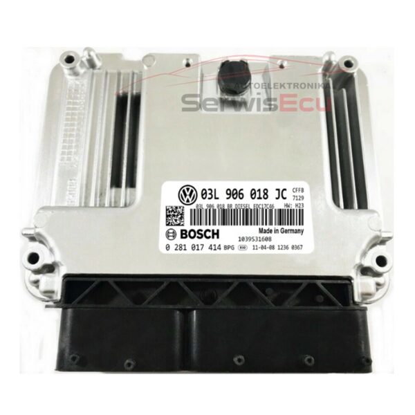 KOMPUTER ECU SKODA 2.0 TDI 03L906018JC 0281017414