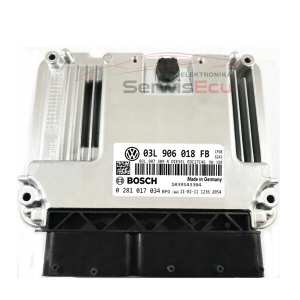KOMPUTER ECU VW CADDY 2.0 03L906018FB 0281017034