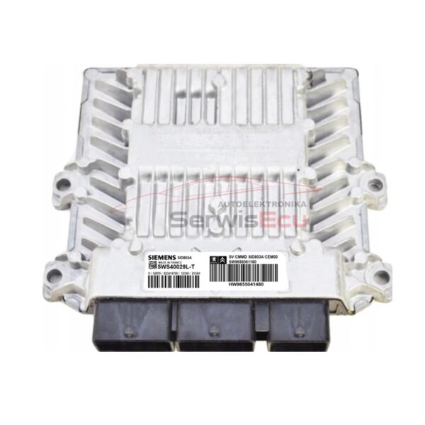 KOMPUTER ECU PEUGEOT SID803 5WS40029LT 9656061180