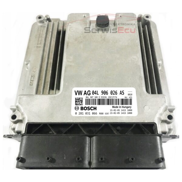 KOMPUTER VW PASSAT B8 2.0 04L906026AS 0281031066