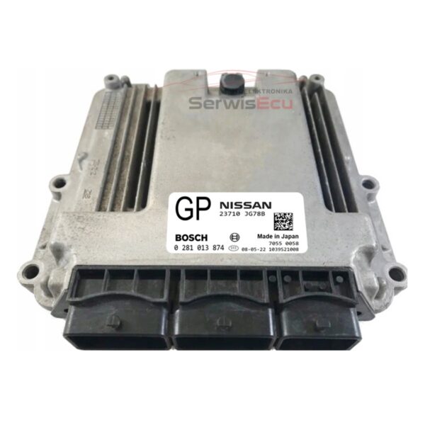 KOMPUTER ECU NISSAN X-TRAIL 23710JG78B 0281013874