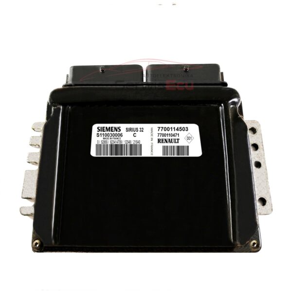 KOMPUTER ECU MEGANE 1.6 S110030006C 7700114503 IMMO OFF