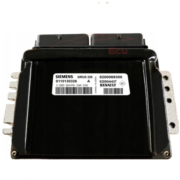 KOMPUTER ECU RENAULT 1.4 S110130326A 8200069300 CZYSTY