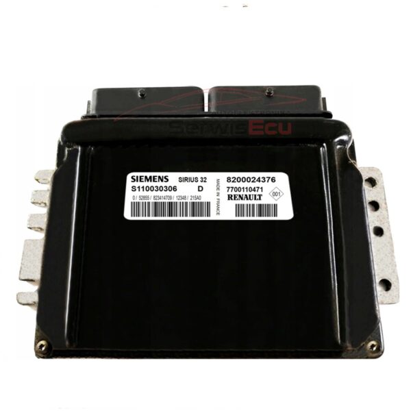 KOMPUTER ECU RENAULT 1.4 S110030306D 8200024376 CZYSTY