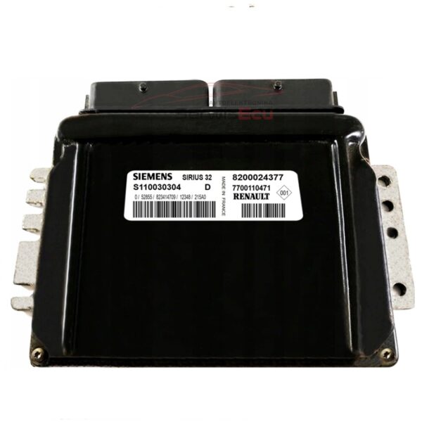 KOMPUTER ECU CLIO 1.4 S110030304D 8200024377 CZYSTY