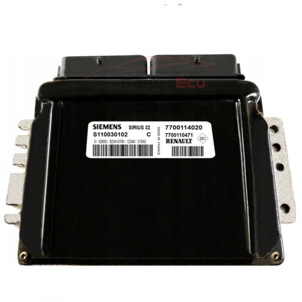 KOMPUTER ECU RENAULT S110030102C 7700114020 CZYSTY