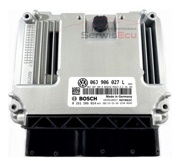 KOMPUTER ECU VW PASSAT 2.0 MED17.5.2 06J906027L 0261S06014