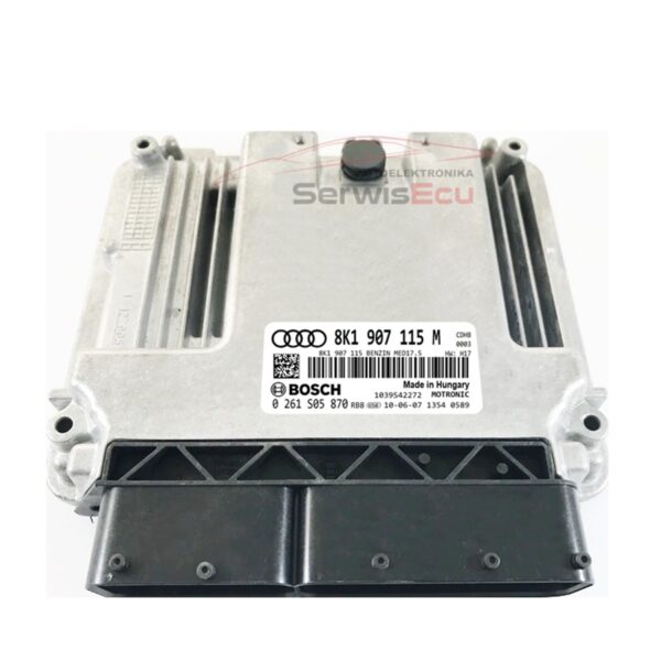 KOMPUTER ECU AUDI 1.8 8K1907115M 0261S05870
