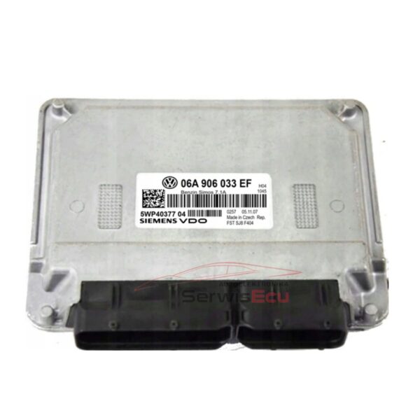 KOMPUTER VW PASSAT 06A906033EF 5WP4037704 IMMO OFF