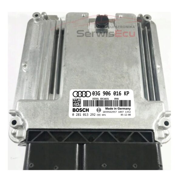 KOMPUTER ECU AUDI A4 2.0TDI 03G906016KP 0281013292