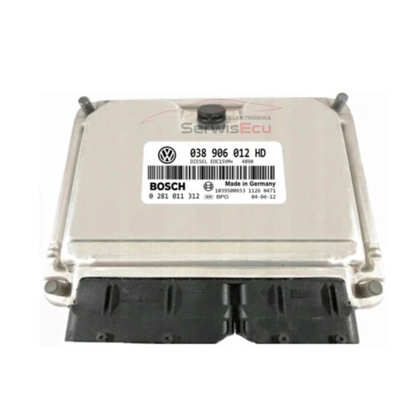 KOMPUTER ECU SEAT 038906012HD 0281011312 IMMO OFF
