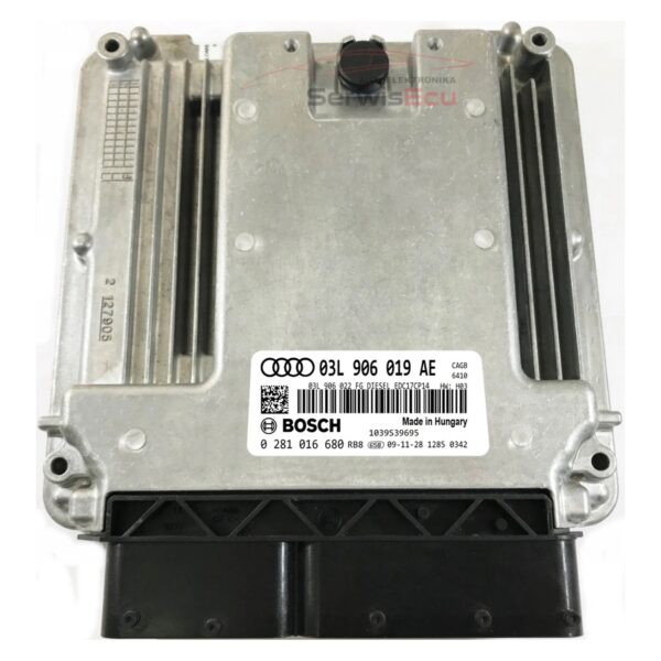 KOMPUTER ECU AUDI A6 2.0 CAGB 03L906019AE 0281016680