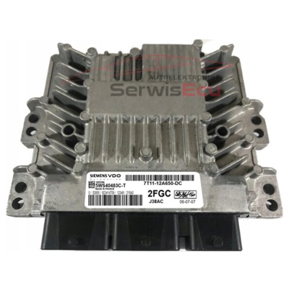 KOMPUTER FORD 7T11-12A650-DC 5WS40483C-T 2FGC