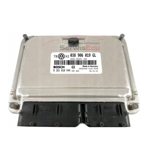 KOMPUTER ECU VW PASSAT 038906019GL 0281010944 IMMO OFF