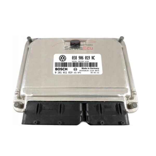 KOMPUTER ECU VW POLO 1.9 038906019NC 0281011819 IMMO OFF
