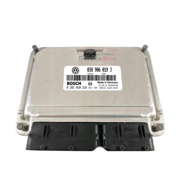 KOMPUTER ECU SHARAN 1.9 TDI 038906019J 0281010216 IMMO OFF