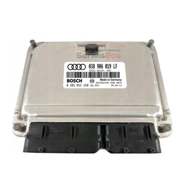 KOMPUTER ECU AUDI A4 1.9 038906019LF 0281011210 IMMO OFF