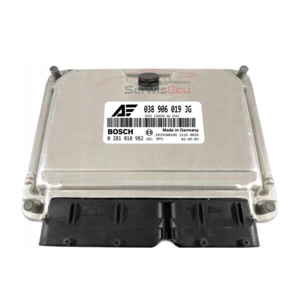 KOMPUTER ECU VW SHARAN 1.9 038906019JG 0281010982 IMMO OFF