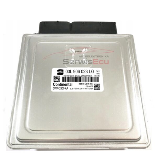 KOMPUTER ECU SEAT 1.6TDI 03L906023LG 5WP42909AA IMMO OFF