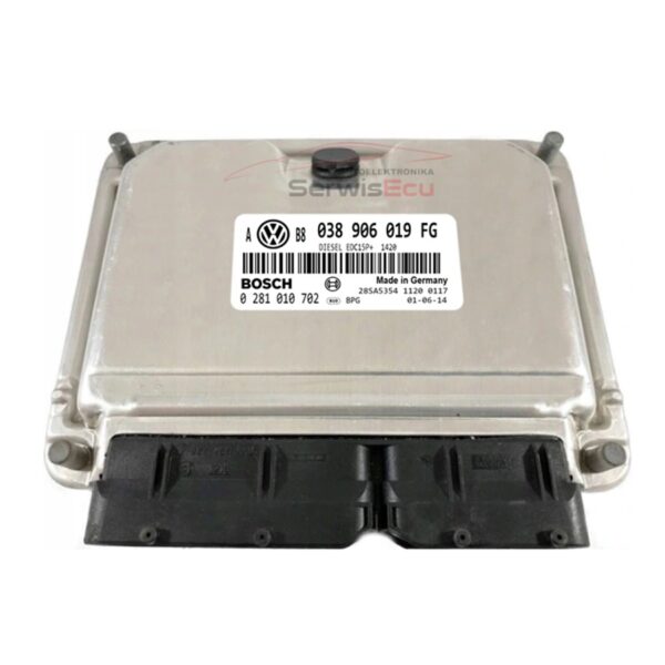 KOMPUTER ECU VW GOLF BORA 038906019FG 0281010702 IMMO OFF