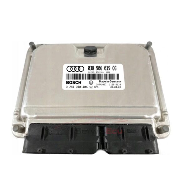 KOMPUTER ECU AUDI A4 1.9 038906019CG 0281010406 IMMO OFF