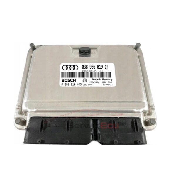 KOMPUTER ECU AUDI A6 1.9 038906019CF 0281010405 IMMO OFF
