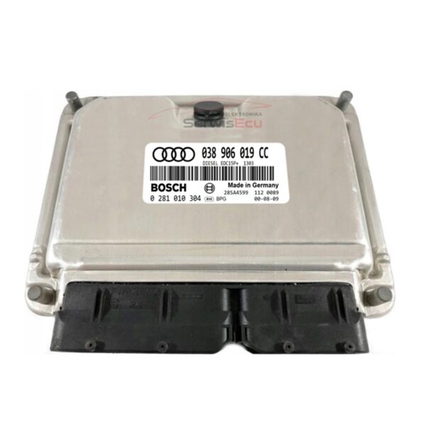 KOMPUTER ECU AUDI A4 1.9 038906019CC 0281010304 IMMO OFF