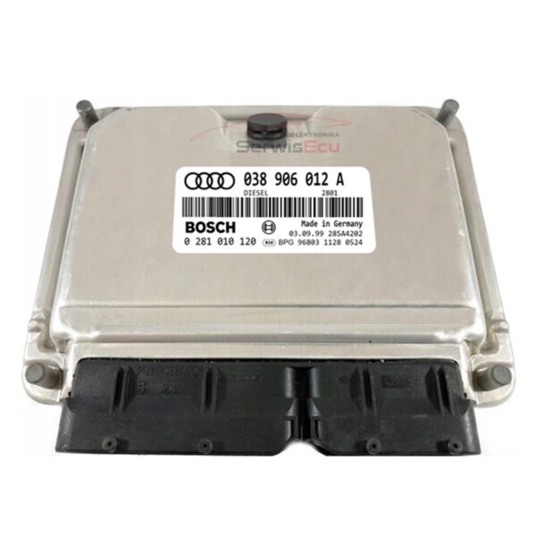 KOMPUTER ECU AUDI A3 1.9TDI 038906012A 0281010120 IMMO OFF