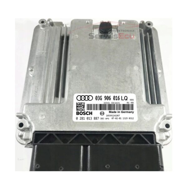 KOMPUTER ECU AUDI A4 2.0 03G906016LQ 0281013887 IMMO OFF