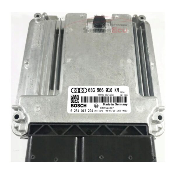 KOMPUTER ECU AUDI A4 2.0TDI 03G906016KM 0281013294 IMMO OFF