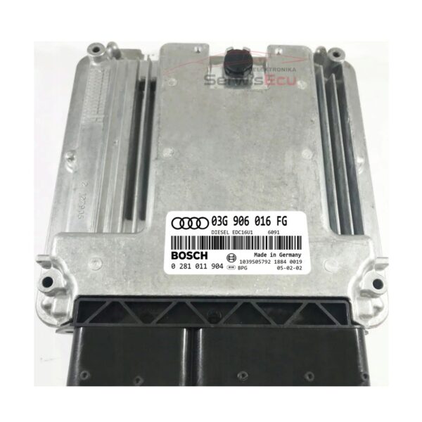 KOMPUTER ECU AUDI A3 2.0 03G906016FG 0281011904 IMMO OFF