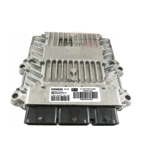 KOMPUTER ECU PEUGEOT SID803 5WS40167F-T 9656412980