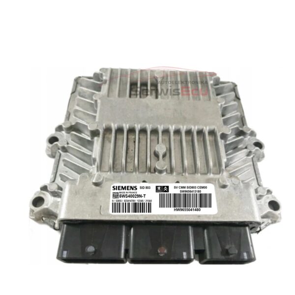 KOMPUTER ECU PEUGEOT SID803 5WS40029NT 9656413180