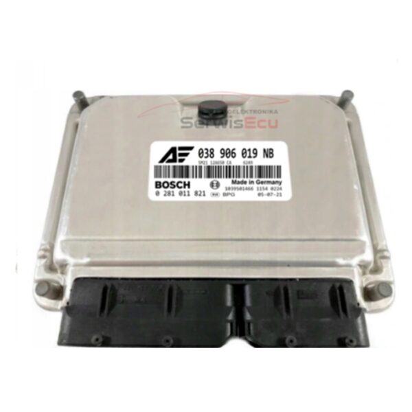 KOMPUTER ECU VW SHARAN 1.9 038906019NB 0281011821 IMMO OFF