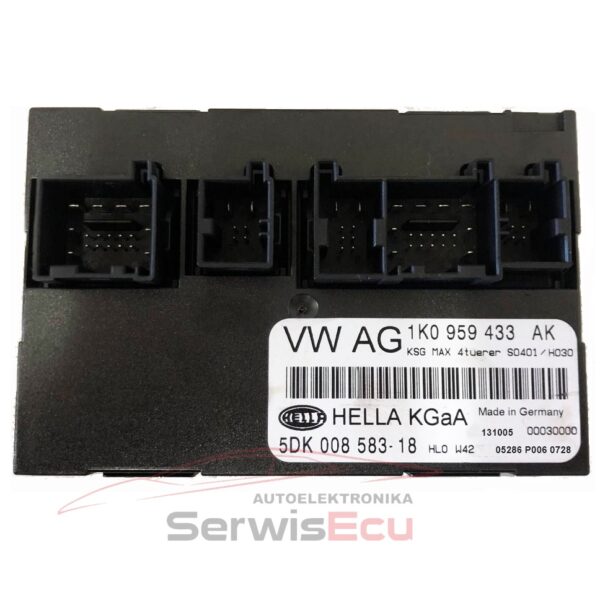 MODUŁ KOMFORTU VW SEAT 1K0959433AK 5DK008583-18