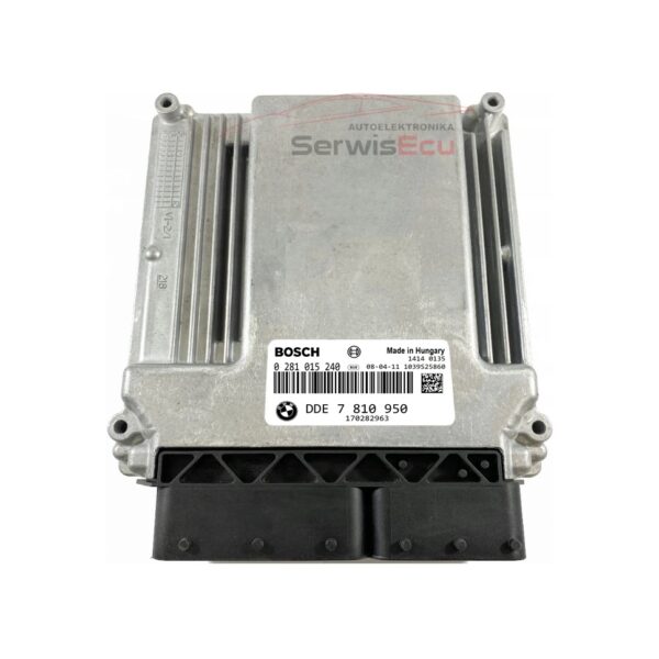 ECU BMW X5 X6 E71 3.0 DDE7810950 0281015240