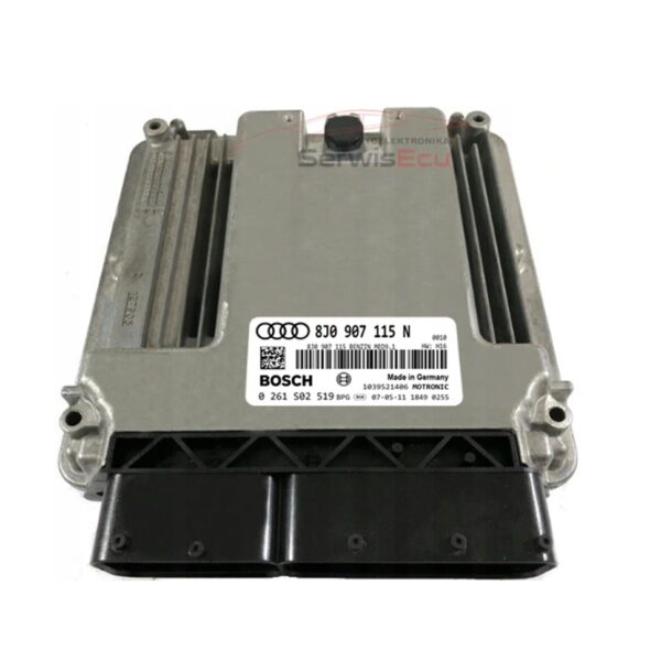 KOMPUTER ECU AUDI MED9.1 0261S02519 8J0907115N