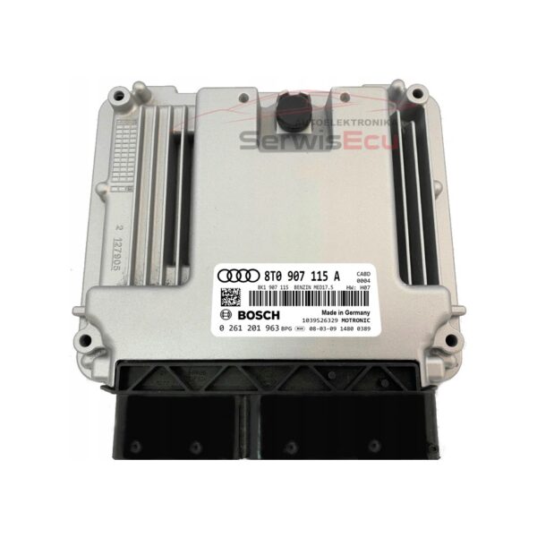 ECU AUDI A5 1.8 MED17.5 CABD 8T0907115A 0261201963